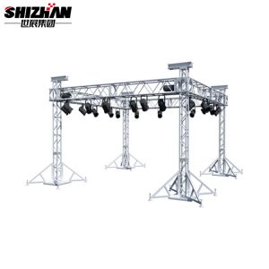 Light Aluminum Plate Bolt Truss Frame Structure For Event