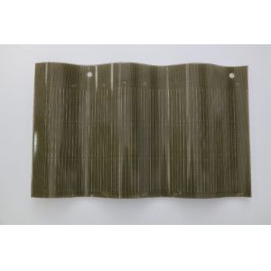 Photovoltaic House Using 50W Curved Surface Solar Panel Roof Tile with Short