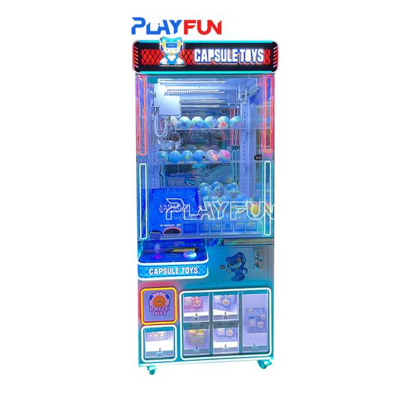 Factory Customize Catch Ball Claw Machine Coin Operated Vending Machine Capsule