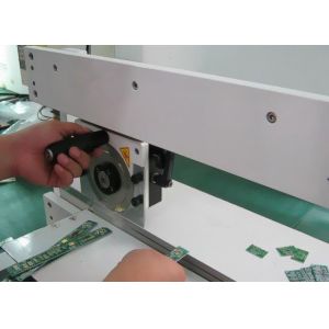 Electronics V Cutter PCB Depanelization With Circular / Linear Blade