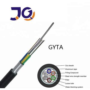 Underground GYTA GYTA53 Fiber Optic Cable 24 48 96 144 Core G652D SM Armored
