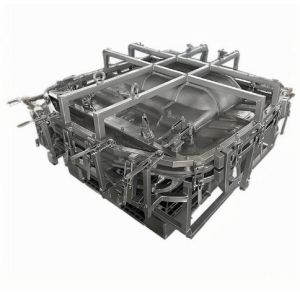 Silver Rotomolding Tooling Parts With Customized Rotation Shape And Polished