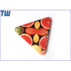 Custom Printing Plastic Triangle Twister 2GB Thumbdrives Stick