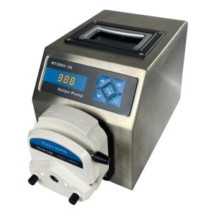 RS485 IP55 Metal Housing Peristaltic Liquid Pump With Silicone Tubing