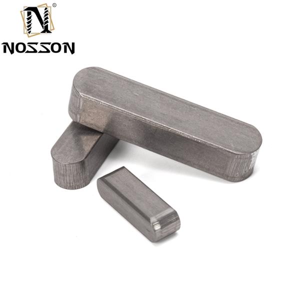 Strength Steel Double Round Ends Parallel Key DIN 6885 Corrosion-Resistant for m3 m4 m5 m6 m8 m10 m12 1/4 3/8 5/16 Shafts