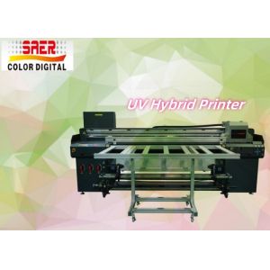 SAER Super Discounts Large Format Roll to Roll & Flatbed UV Hybrid Printer