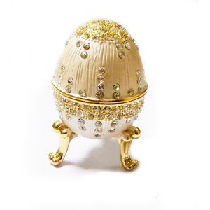 Faberge Easter Eggs Russian Royal Enamel Box Jewellery Box Holder Faberge Egg