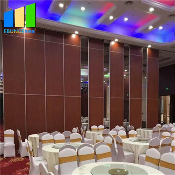 Buy Manual Control Sliding Door Folding Partition Walls Acoustic Folding Wall Partition For Banqueting Hall at wholesale prices