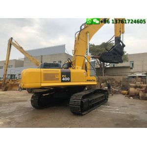 PC400 Mining Used Komatsu Excavator 40T With Jack Hammer