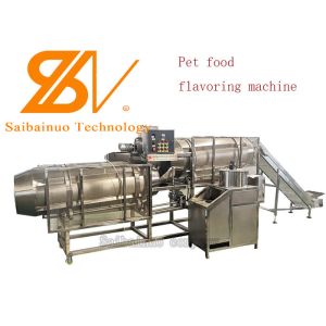 Low Noise Stainless Steel 380kw 3t/H Pet Food Extruder