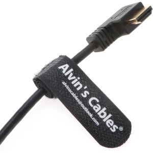 Alvin's Cables Z Cam E2 L Shape HDMI Cable Left Angle To Right Angle High Speed