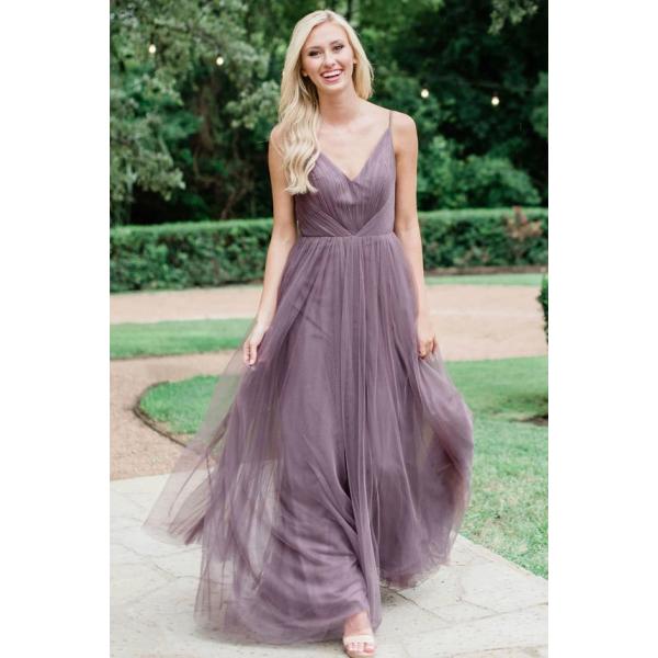 Maxi Bridesmaid Robe Penelope Tulle Dress