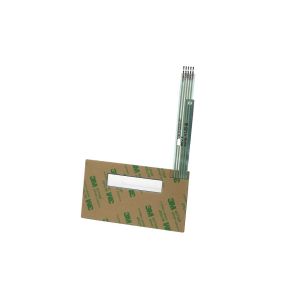 Aluminum Foil ESD Shielding Membrane Switches with Male Connector and Embossed