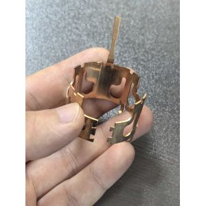 Xiamen factory relay stamping parts brass non-standard stamping parts copper