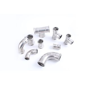 Quality Eco-friendly and Easy to Install 15mm-500mm Stainless Steel M Press Fit Fittings for Hassle-free Plumbing for sale