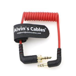 Alvin's Cables Locking 3.5mm TRS to 3.5mm TRS Audio Cable for Sennheiser Deity