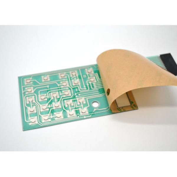 PET Material Embossed Tactile Metal Dome Membrane Switch Anti - Corrosion