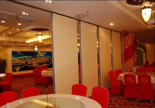Steel Sliding Exhibition Partition Walls , Flexible Partition Walls For Banks