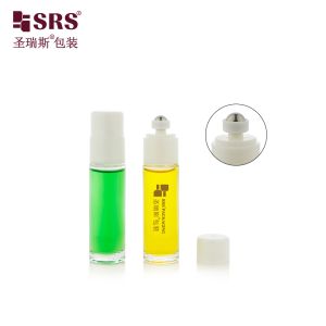 BLPB 15ml Clear Wholesale Customization Mold Glass Roll On Bottle With Switch