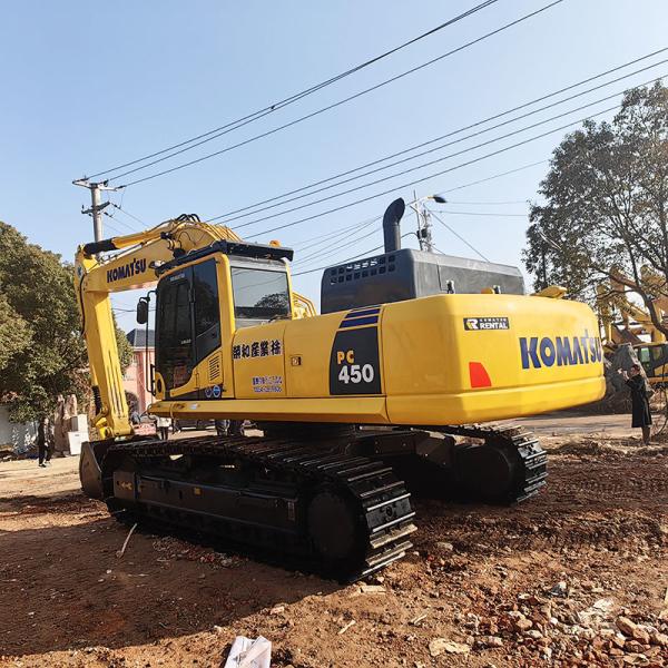 45Ton Used Excavator Digging Machines Japan Used Excavator Komatsu PC450-8