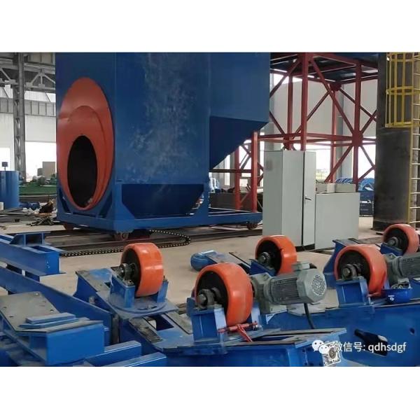 Steel Pipe External 3lpe Internal FBE Anti-Corrosion Coating machinery with Cooling system