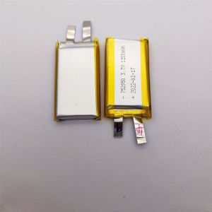 China Aluminum Plastic Li Polymer Battery 752950 1200mah 0.2C With UL IEC62133 on sale