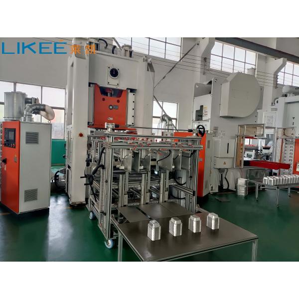 Buy Customizable H Frame Electric Aluminum Foil Tray Making Machine at wholesale prices