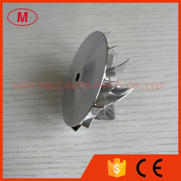 TD04HL 15T 49189-43500 41.95/56.02mm 6+6 blades Turbocharger milling/aluminum 2618 /Billet compressor wheel for 49189-00