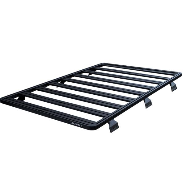 Black Aluminum Alloy Roof Rack for LC76 Off Road Vehicle Roof Placement Solution