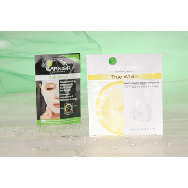 PET / PE Multi Layer Custom Cosmetic Bags Laminate Both Side Seal For Facemask