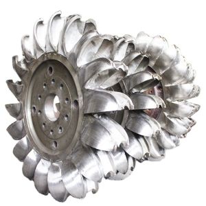 High Speed Customized Pelton Hydro Turbine Runner Stainless Steel Material