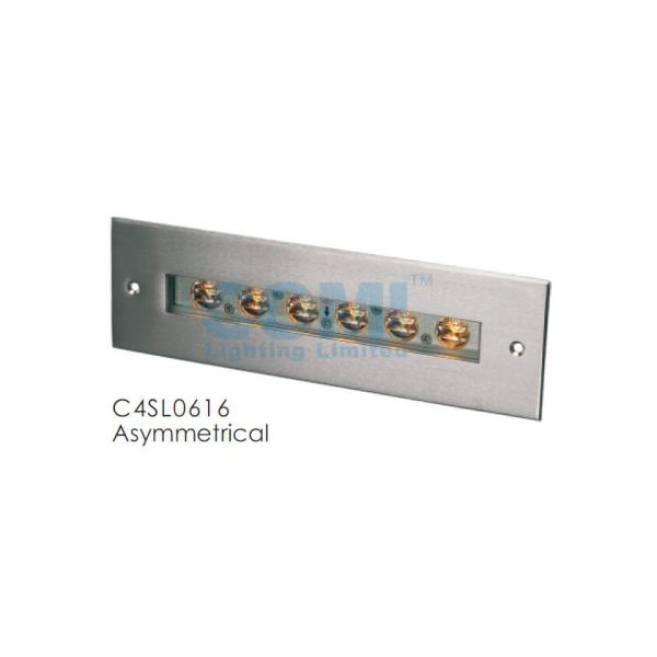 C4SL0616 C4SL0618 6 * 2 W Asymmetrical LED Underwater Linear Lighting with