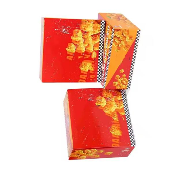 Buy Wholesale Custom Fast Food Takeout Boxes for Hamburgers Fries  Fried Chicken Wings at wholesale prices