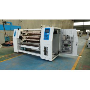 Auto Label Function Adhesive Tape Roll Slitting Machinery