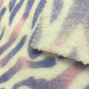 Fashion Lightweight Polyester Fabric Printed Carol 180cm Width 260GSM Weight