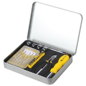 China 24 pcs mini tool set ,with pliers/screwdrivers bits/sockets on sale