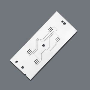 Titanium Etching 0.5mm Ultra Thin Printed Circuit Heat Exchanger Plates For
