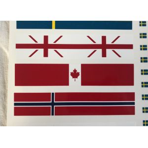 Popular Water Decals For Furniture With Silk Screen Printing Eco Friendly