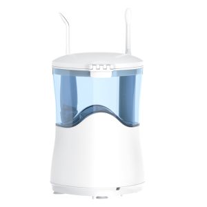 Combo Electric Toothbrush IPX4 Countertop Water Flosser Teeth Whitening 600ml