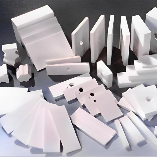 Buy Customized Ceramic Liners / AI2O3 Aluminum Oxide Ceramic Plate White at wholesale prices