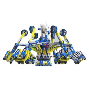 Scary Amusement Park Thrill Rides Moon Landing Ride New Type Design