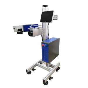 Wood Crystal Plastic Writing CO2 Laser Marking Machine 2D 3D 20W 30W Food