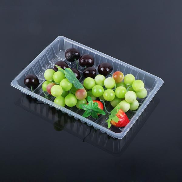 Buy Hengmaster White Rectangle plastic tray transparent Ecofriendly at wholesale prices