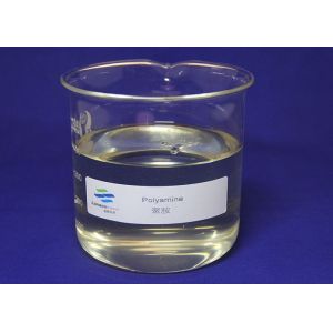 Light Yellow Liquid Polyamine Flocculant Purification Waste Water Treatment
