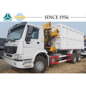 SINOTRUK HOWO 6X4 Dump Truck With Crane