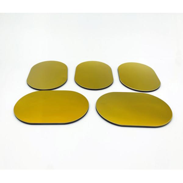 Buy Optical Quartz Glass Plate Gold Layer at wholesale prices