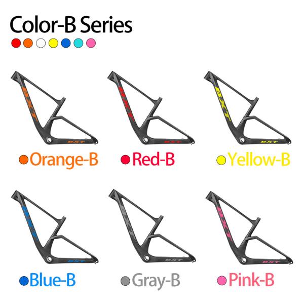 Boost Thru Axle BXT Disc Brake Carbon Mountain Bike Frame 29er Black