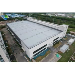 Steel Structure Warehouse with 50 Years Structural Warranty and CAD Tekla