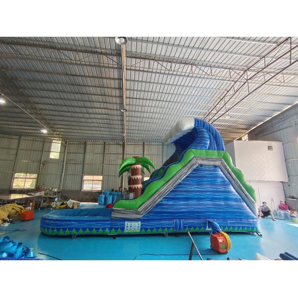 EN14960 8x3x4m Inflatable Water Slides Indoor Inflatable Water Bounce House