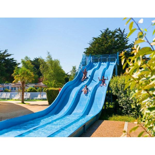 Children Water Park Aqua Toy Equipment Fiberglass Slide 5-12m Height